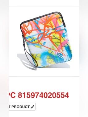 Bravery iPad case X lady Gaga NEW W TAGS.